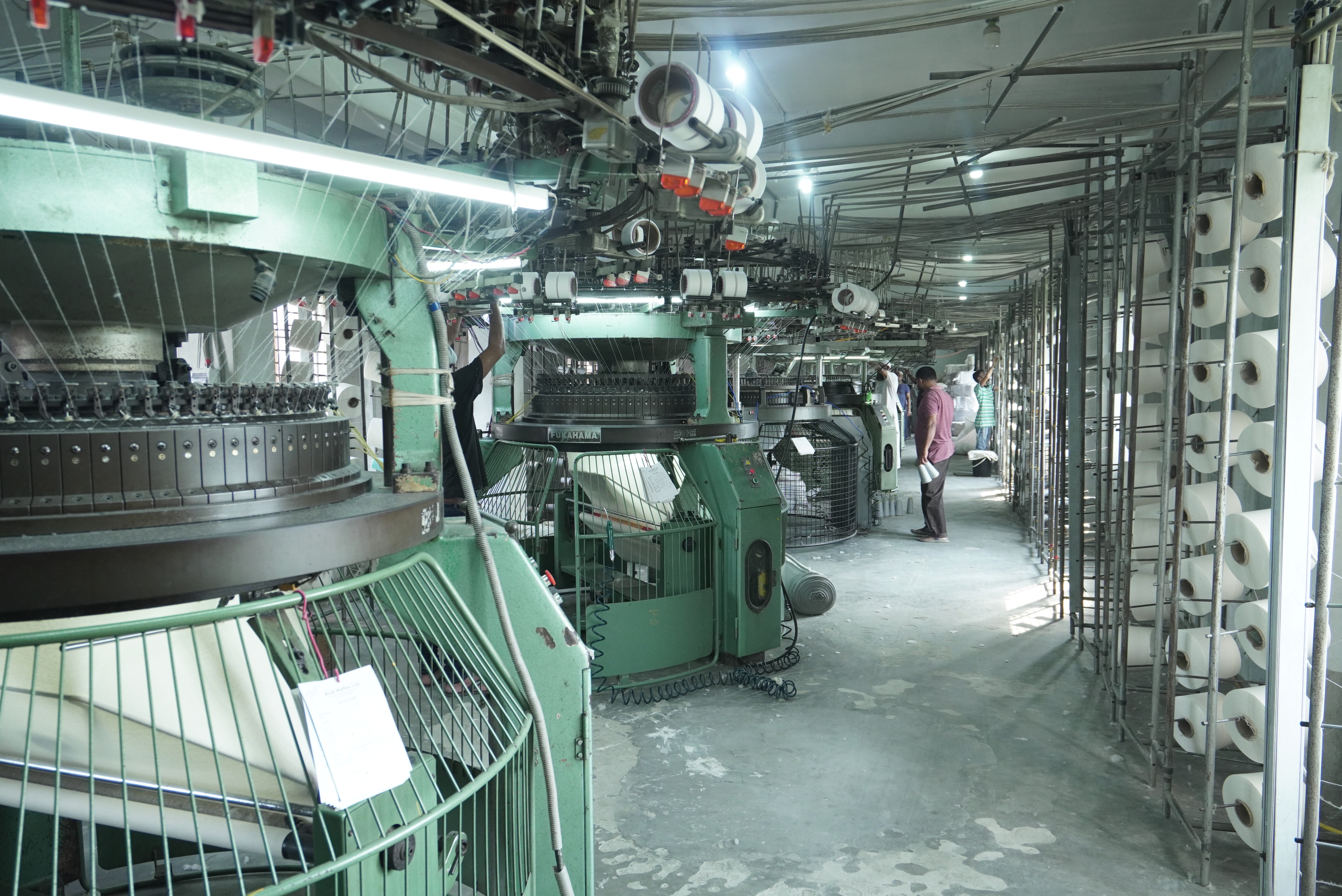 Knit section
